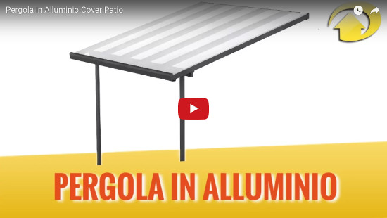 Pergola in policarbonato Pergolati in alluminio prezzi