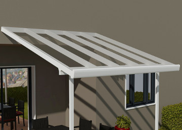 Pergola in policarbonato su misura