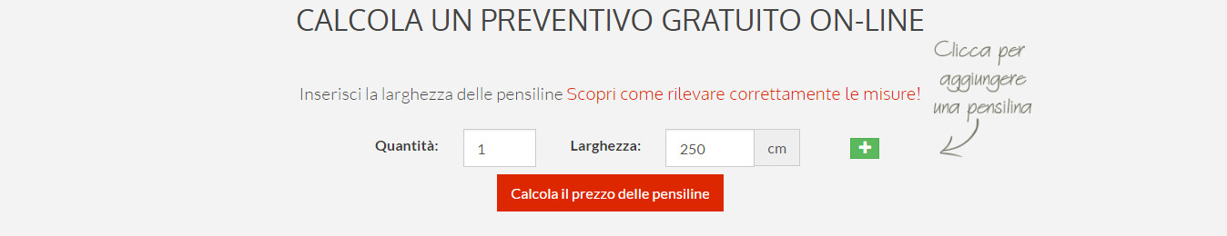 Configuratore pensiline su misura