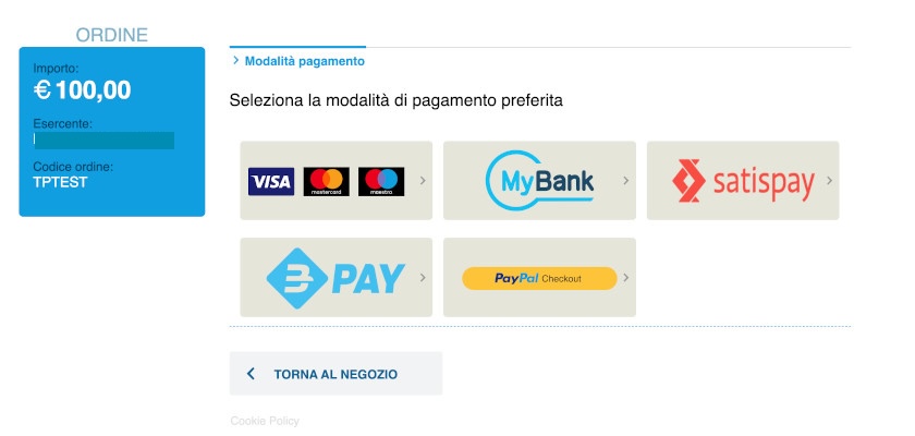 PayPal 3 rate checkout primo step