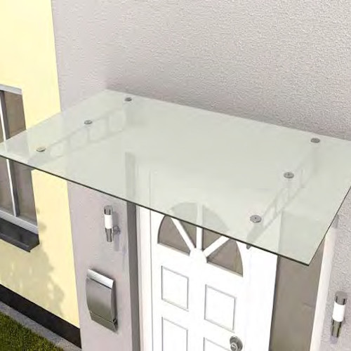 Pensilina Piana in Vetro