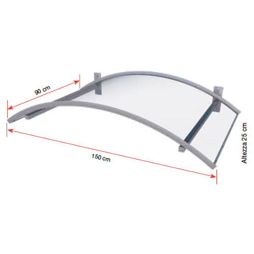 Tettoia per esterno Arco Led